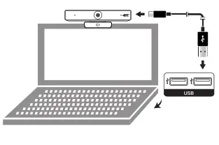 MEE audio 1080P Wide Angle USB Camera - Connect your camera