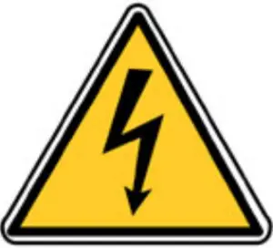 Electric Warning Icon