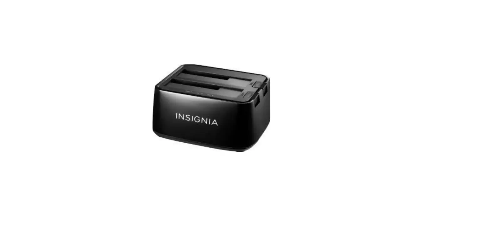 Insignia Ns-pchdeds19 Dual Hard Drive Docking Station Quick Setup Guide