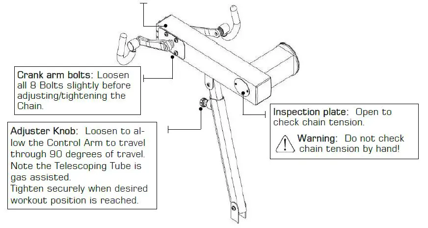 FDF UB-E820 Upper Body Ergometer fig15