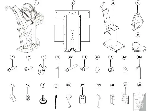FDF UB-E820 Upper Body Ergometer fig3
