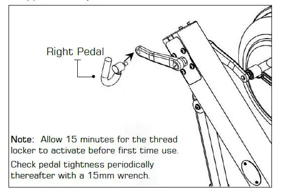 FDF UB-E820 Upper Body Ergometer fig5