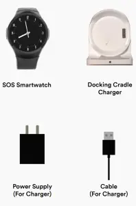 Bay Alarm Medical SOS Smartwatch Medical Alert System -item