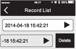 Record List Interface