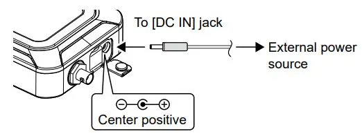 Icom Automatic Antenna Tuner AH- DC power cable