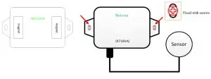 netvox R718VA Wireless Capacitive Proximity Sensor - Installation