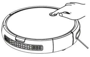 BLACK DECKER BXVR500E Robot Vacuum Cleaner - Manual charging2