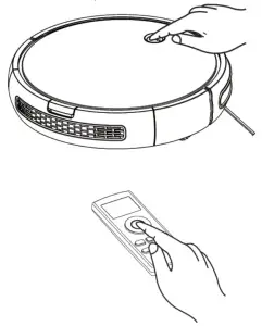 BLACK DECKER BXVR500E Robot Vacuum Cleaner - Manual charging3