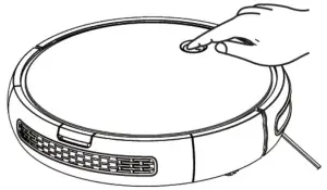 BLACK DECKER BXVR500E Robot Vacuum Cleaner - Manual charging5