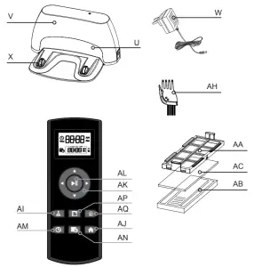 BLACK DECKER BXVR500E Robot Vacuum Cleaner - fig1