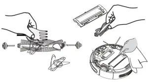 BLACK DECKER BXVR500E Robot Vacuum Cleaner - icon16