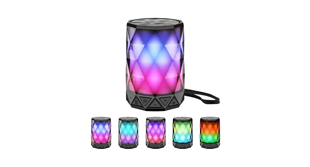 The Source 108085215 Wireless Speaker With Led Light Instruction Manual