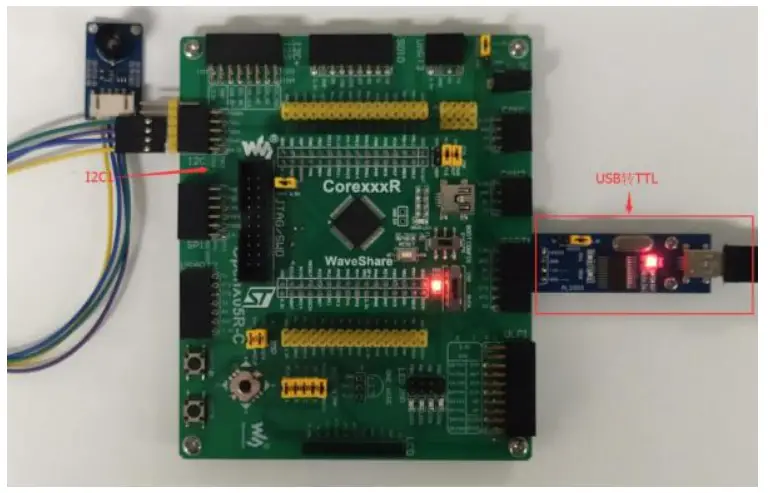Waveshare Thermal Camera MLX90640-D110 - STM32