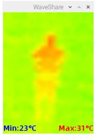 Waveshare Thermal Camera MLX90640-D110 - TEST