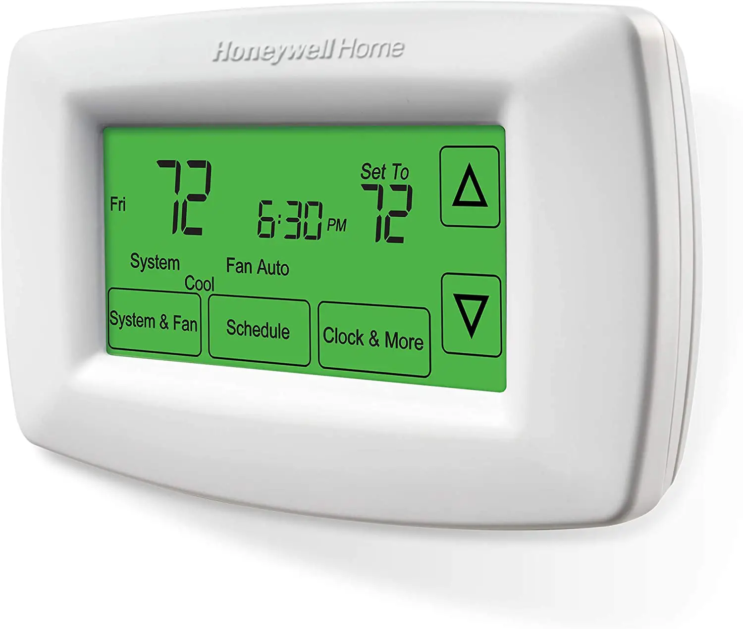 Honeywell Ret97c Series Touchscreen Programmable Thermostat [rth7600] User Manual