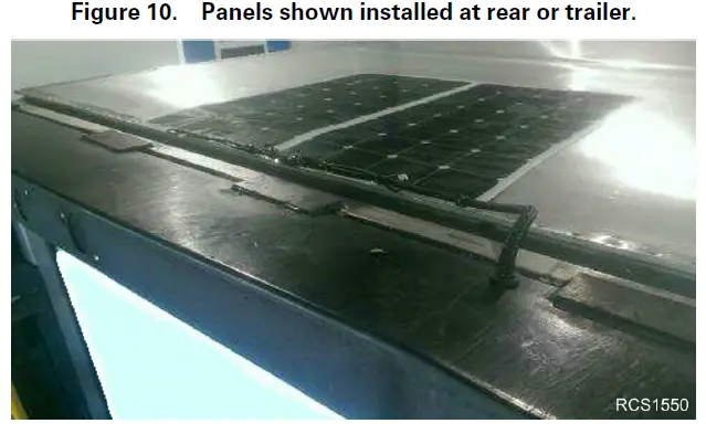 THERMO KING ThermoLite 110W Solar Panels FIG 11