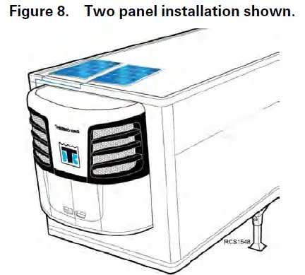 THERMO KING ThermoLite 110W Solar Panels FIG 9