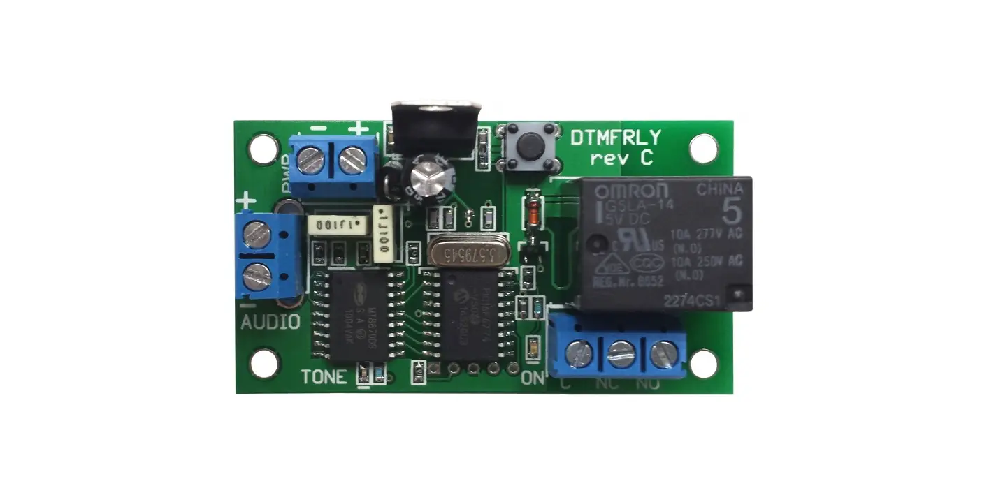 Alpha Communications Dtmfrlyb-t Dtmf Activated Relay Board Owner's Manual