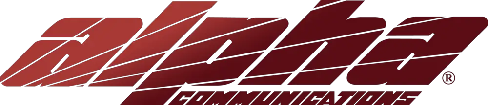 Alpha communication logo