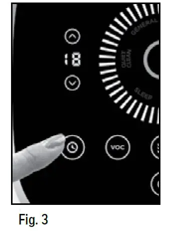 Honeywell HFD360 SERIES Air Genius 6 Bluetooth Smart Air Purifier Odor Reducer-5