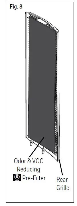 Honeywell HFD360 SERIES Air Genius 6 Bluetooth Smart Air Purifier Odor Reducer-9