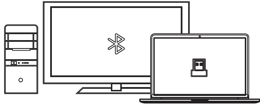 G TEK GA CBKB87TRI CYBORG 1000 TKL Mechanical Gaming Keyboard - Bluetooth name