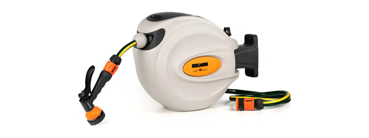 Holman 10m 1110h Retractable Hose Reel User Guide