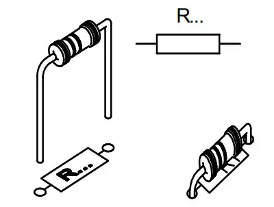 WHADDA K4401 Sound Generator - Resistors