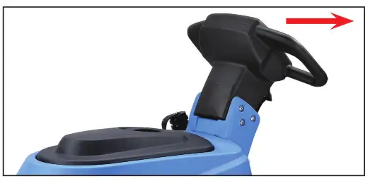 GLOBAL INDUSTRIAL 641410 17 Inches Electric Auto Floor Scrubber- OPERATION 4