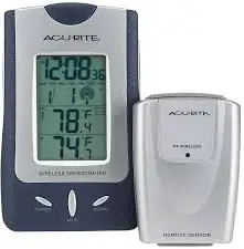 ACURITE Wireless Weather And Atomic Clock Station Instruction Manual