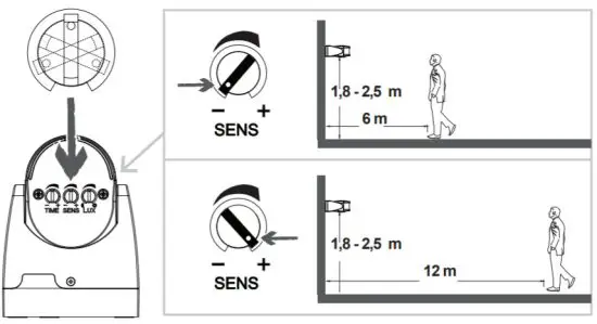 blooma AL117 B Wall Lightning PIR Motion Sensor - fig 15