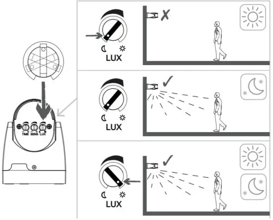 blooma AL117 B Wall Lightning PIR Motion Sensor - fig 16