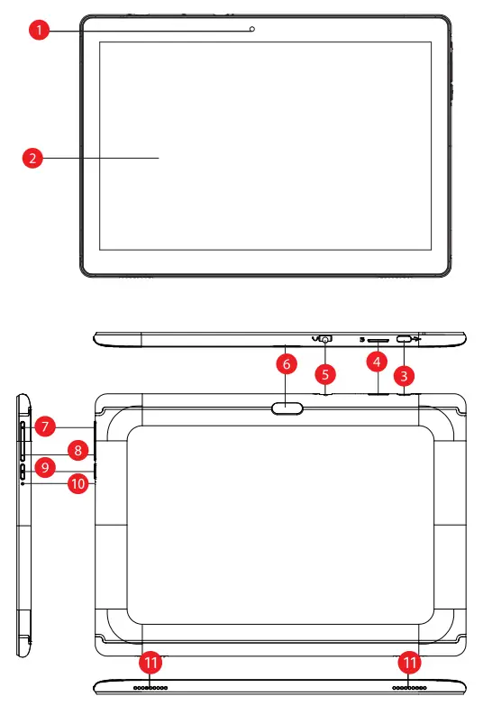 Gateway GATA31012 101 Inch Android Tablet - fig