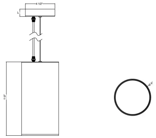 MEGA LITE PVW20 Deco Variable White LED Light - Weight