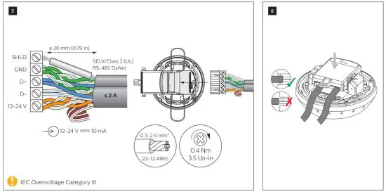 PHILIPS DUS360CS Multifunction Sensor - codes and regulations 4