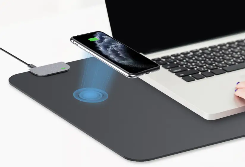 Shenzhenshi Gaosheng Textile Leather ‎WCDP-10 Wireless Charging Desk Pad image