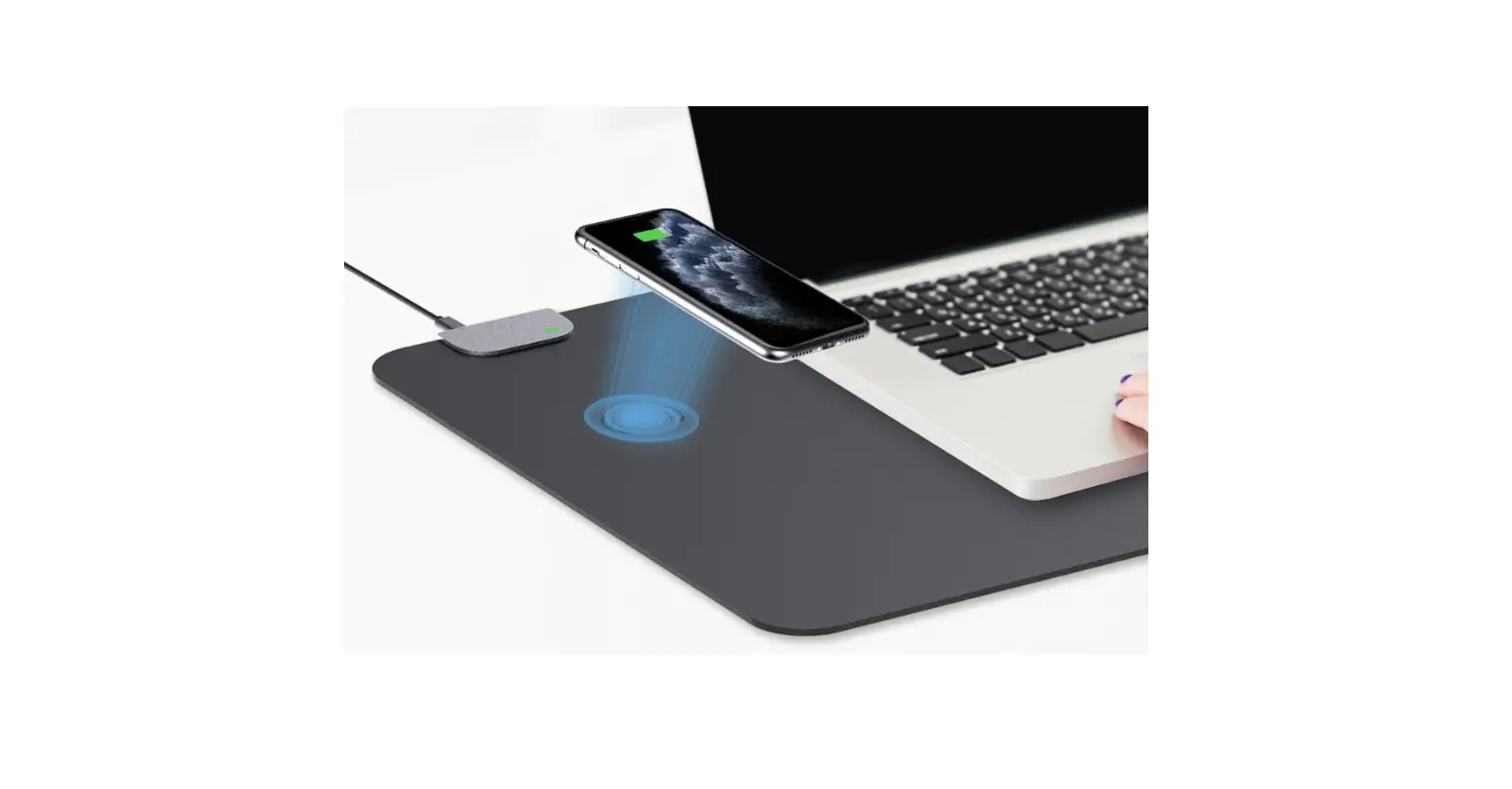 Shenzhenshi Gaosheng Textile Leather ‎wcdp-10 Wireless Charging Desk Pad User Manual