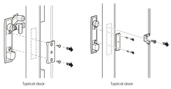 ENCONNEX SmartSWING Intelligent Electronic Swing Handle - Installation 1