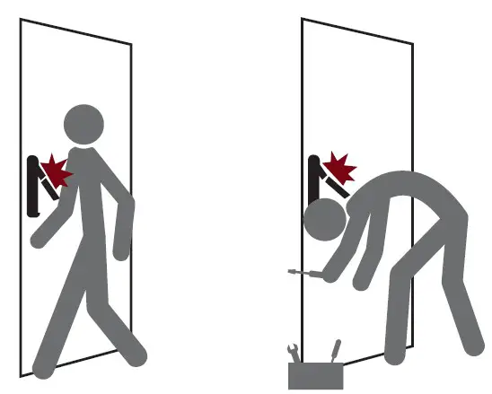 ENCONNEX SmartSWING Intelligent Electronic Swing Handle - Safety Instructions