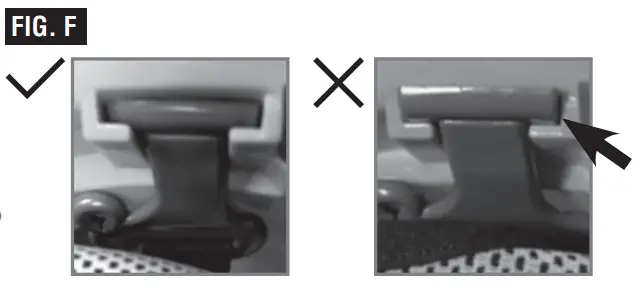 KLEIN TOOLS 60345 KARBN Full-Brim Hard Hat Instructions - Fig F