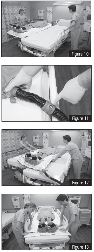 Sage 3242 R Prevalon MATS Mobile Air Transfer System - LATERAL TRANSFER