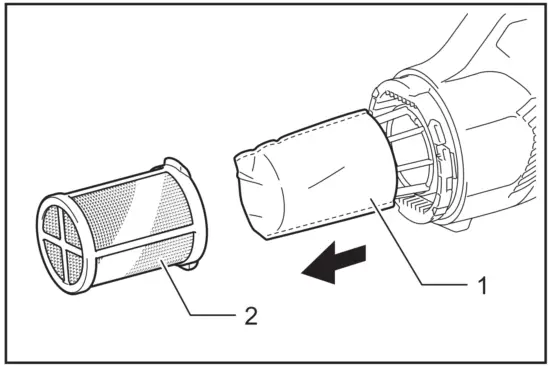 makita-CL108FD-Cordless-Cleaner-Assembly