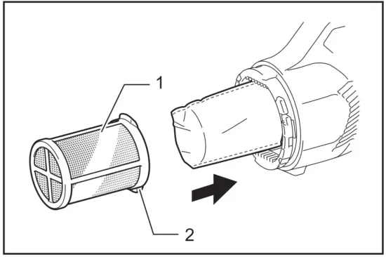 makita-CL108FD-Cordless-Cleaner-Assembly
