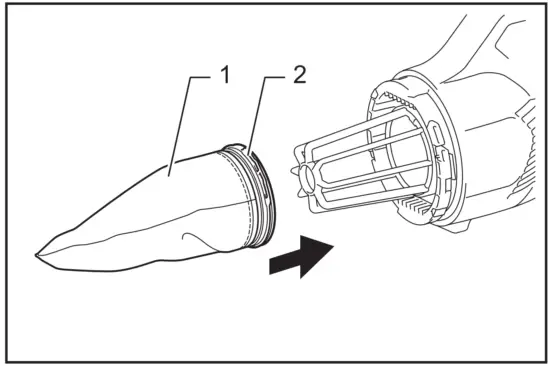 makita-CL108FD-Cordless-Cleaner-Assembly