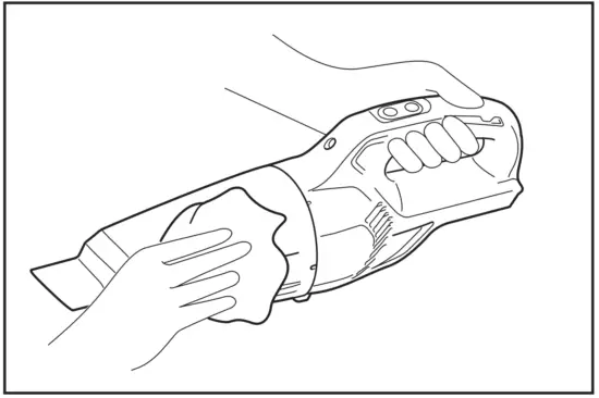 makita-CL108FD-Cordless-Cleaner-Maintenance