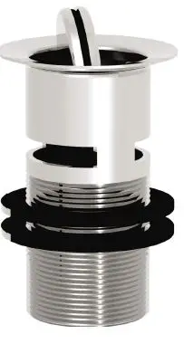 BRISTAN W BASIN12 C Round Basin Waste Slotted C PEO