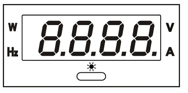 BLUE SEA SYSTEMS 8237 AC Digital Voltmeter 3