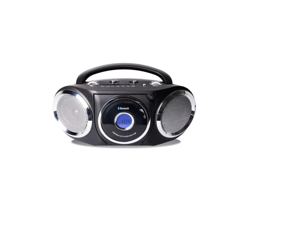 Hannlomax Cd/mp3 Boombox With Radio, Usb Decoding, Usb Charging, Nfc And Bluetooth Instruction Manual