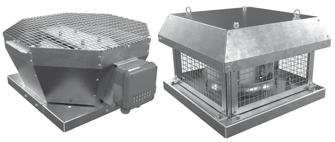 VENTS VKV EC Centrifugal Roof Fan with EC Motor