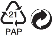 Dispose of packaging